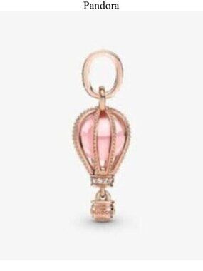 Pandora Sparkling Pink Hot Air Balloon Dangle Charm